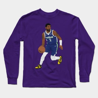 Kyrie Irving digital illustration Long Sleeve T-Shirt